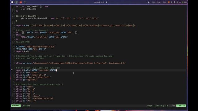 Exploring my dotfiles (definitely not a Linux pro) смотреть онлайн