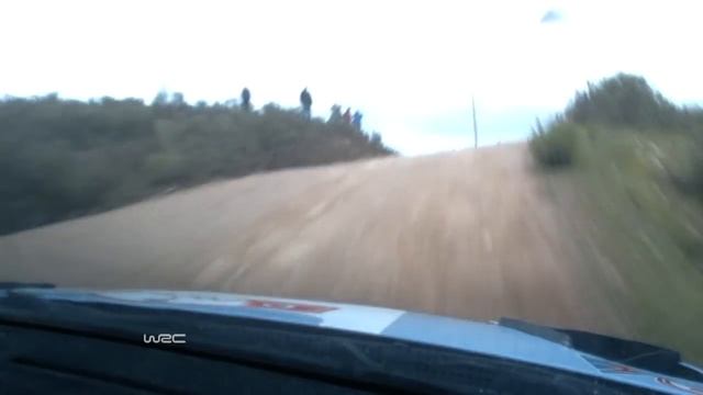 NEUVILLE onboard Rally de Portugal 2014 - Santa Clara stage - Hyundai 120 WRC rally car смотреть онлайн