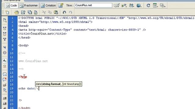 Comment Afficher la date en PHP date() смотреть онлайн