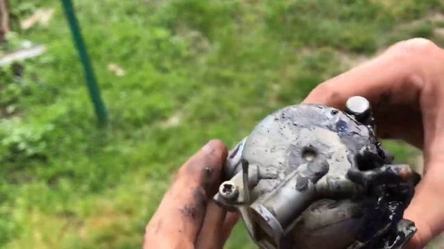 Ремонт Honda Tact 16 (AF05E) | чистка карба и фильтра смотреть онлайн