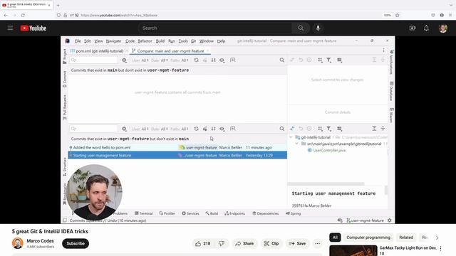 Compare Changes to the Branch смотреть онлайн