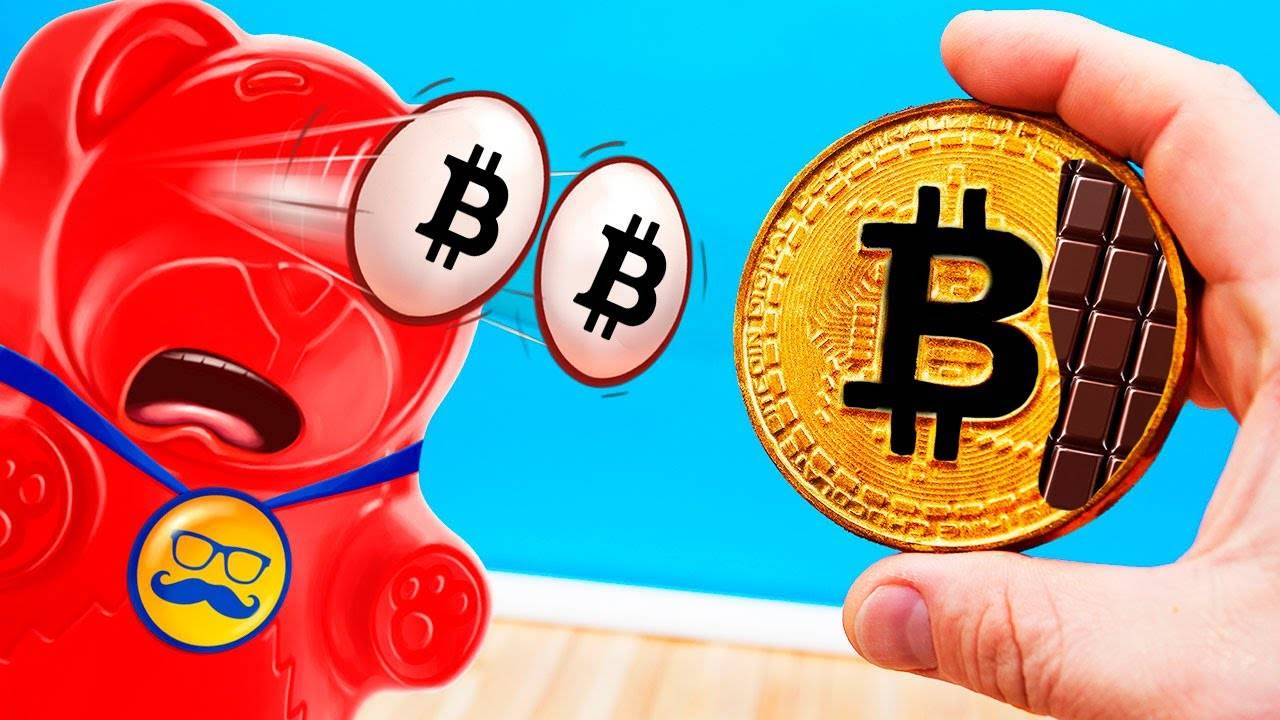 Как сделать шоколадный биткоин - рецепт от желейного медведя Валеры смотреть онлайн
