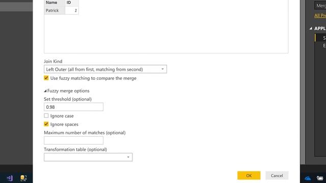 Fuzzy match / merging in Power BI Desktop (October 2018) смотреть онлайн