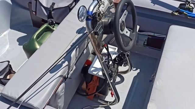 Риб Риверботс (RIB RiverBoats) 430. Дооборудование под туризм и покатушки собственными силами.