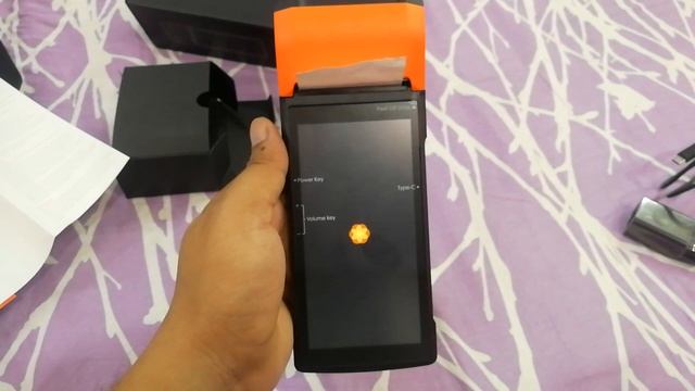 SUNMI V2 handheld POS terminal unboxing смотреть онлайн