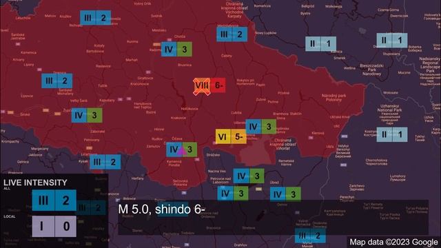 M 5.0 Slovakia Earthquake (9/10/2023) смотреть онлайн