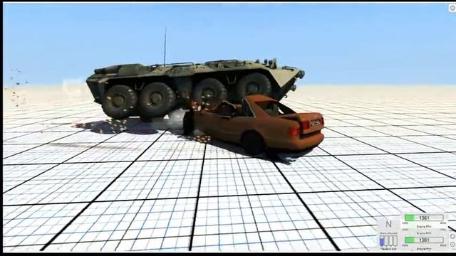 Beam NG Drive № 1 (брейк данс) смотреть онлайн