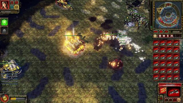 2v2v2 Nod/Soviets vs GDI/Allies vs Scrin/Empire - Red Alert 3 ChaosFA смотреть онлайн