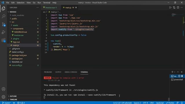 Vuetify Introduction in Hindi | Using Vuetify in Vue CLI | How to install Vuetify | Part - 03 смотреть онлайн