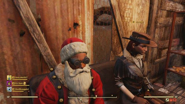 Fallout 76 - I'M THE REAL SANTA CLAUS!!!(Funny Moments) смотреть онлайн