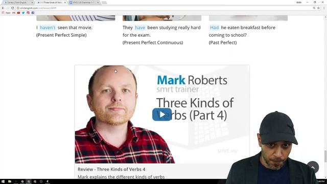 1-1 Three Kinds of Verbs - Intermediate English with Karim #4 смотреть онлайн