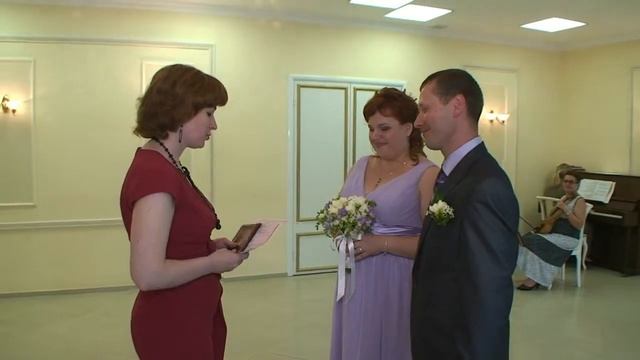 Пример монтажа регистрации. Андрей Оксана. 14. 06. 2013г.