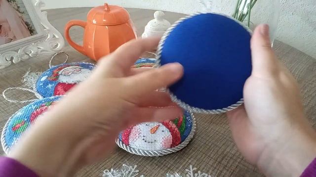 Dimensions "Santa & snowman ornaments" Новогодние игрушки ☃️?❄️ Пинкипы смотреть онлайн