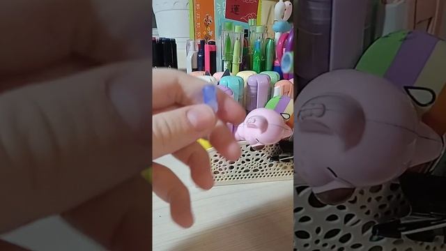 ??мой эстетичный органайзер для канцелярии/мои текстовыделители и ручки?. смотреть онлайн