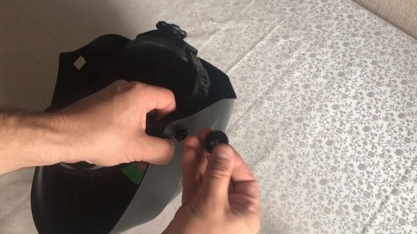 Сборка сварочной маски Ресанта МС-6