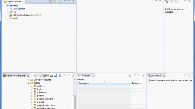 Eclipse JPA, generate Entities from Tables смотреть онлайн