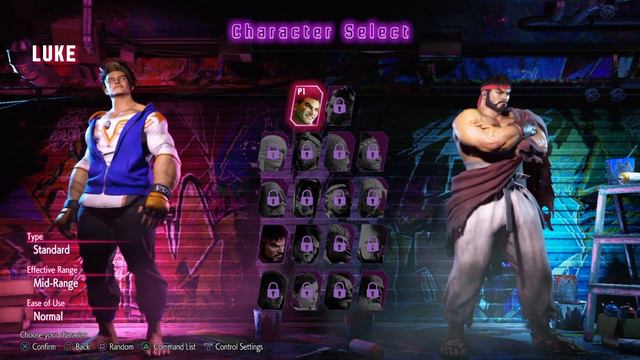 Street Fighter 6 Demo (PS4) - FINALLY! Full Character Select Theme смотреть онлайн