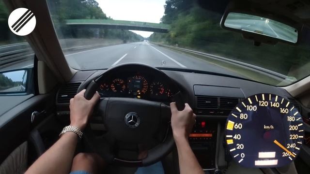 Mercedes-Benz S-Class S50 AMG W140 TOP SPEED DRIVE ON GERMAN AUTOBAHN ? смотреть онлайн