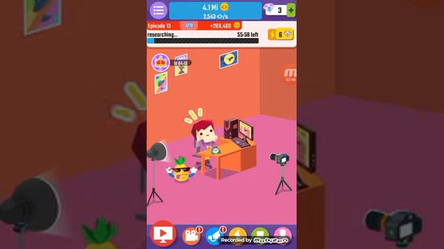 Как стать блогером !? Игра на android смотреть онлайн