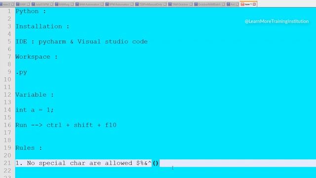 Session 2 : Variables in Python Tamil | Lexical Rule / Grammer rule in Python | Learn Python Tamil смотреть онлайн