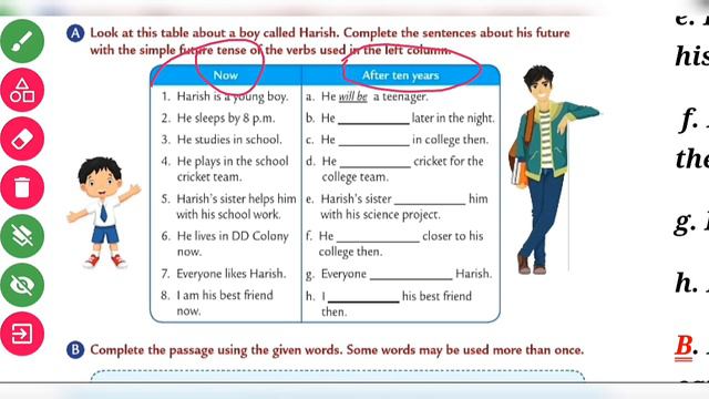 3rd Chapter : 18 The Simple Future Tense. Class 3rd Collins English Grammr n composition. смотреть онлайн