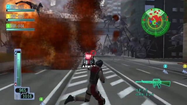 Earth Defense Force 2017 Portable - Gameplay trailer смотреть онлайн