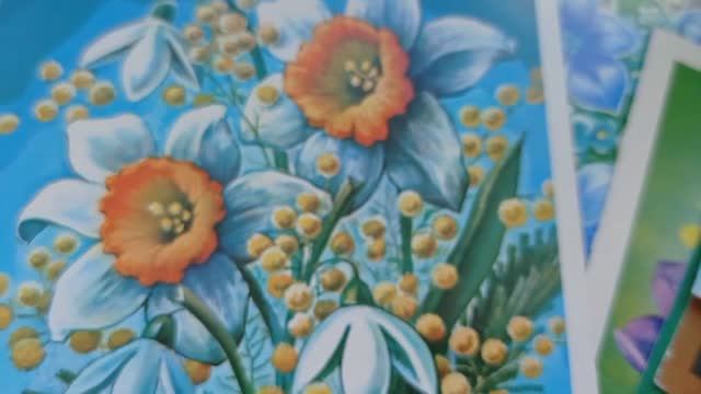 Весеннее настроение на любимых открытках советского периода | Большой обзор личной коллекции смотреть онлайн