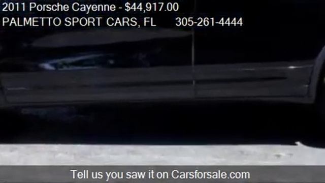 2011 Porsche Cayenne S AWD 4dr SUV For Sale In Miami, FL 331