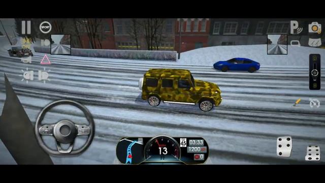 Driving School Sim | Mercedes G63 AMG Driving in Moscow | Alpha Android Games смотреть онлайн