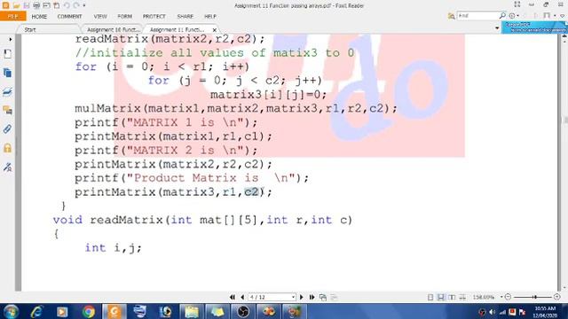 Functions -part 10- Example with pass arrays to functions[Malayalam][EST 102 PROGRAMING IN C] смотреть онлайн
