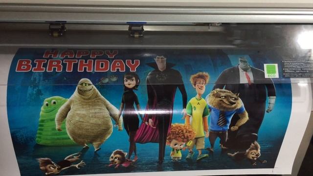Hotel Transylvania Themed Banner Printing | Custom Birthday Banner Printing | Banner House смотреть онлайн