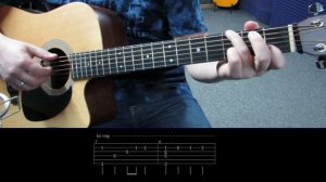 Metro: Last Light: музыка из хорошей концовки (Metro: Last Light good ending on the guitar) + табы