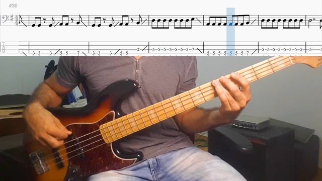 VACATIONS - Young (Bass ONLY w/ tabs) смотреть онлайн