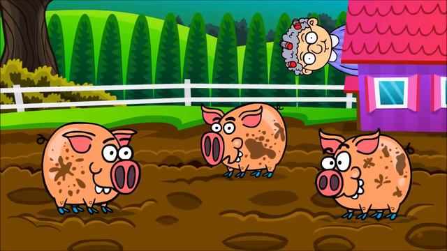 Dziadek fajną farmę miał - piosenki dla dzieci Old McDonald po polsku BZYK.tv смотреть онлайн