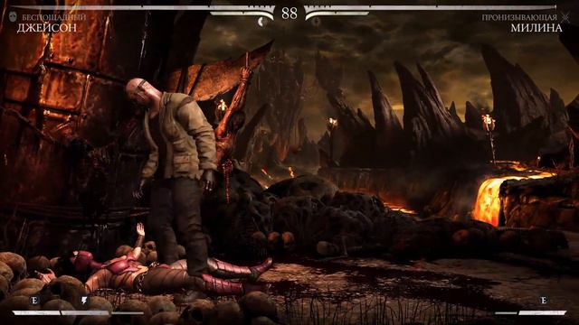 Джейсон vs Милина - Mortal Kombat X Premium Edition смотреть онлайн