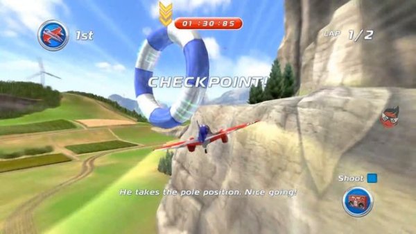 Disney Planes Games | Air Rally Propwash Junction Walkthrough Gameplay | Featuring Dusty Crophoppe