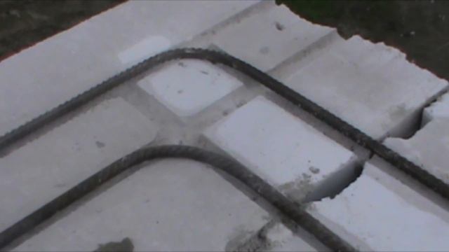 Восьмой ряд, армирование, Проверка высот нивелиром. смотреть онлайн