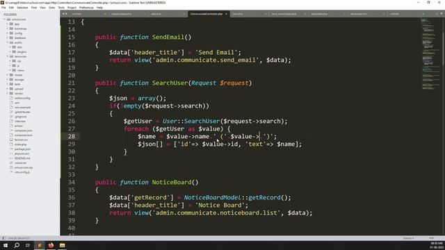 #79- Communicate - Send Email in Laravel 10 | School Management System in Laravel 10 смотреть онлайн