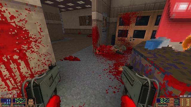 Doom Raging Bull | AUGER;ZENITH [Cyberpunk megawad] - Map02: Financial | 4K/60 смотреть онлайн