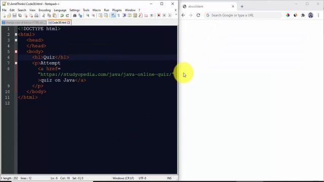 Change color of links on an HTML web page | HTML Tutorial for Beginners смотреть онлайн