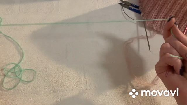 Английская резинка, наборный край смотреть онлайн