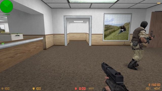 Counter Strike: Condition Zero - Freestyle - Normal Bot - Office - T side смотреть онлайн