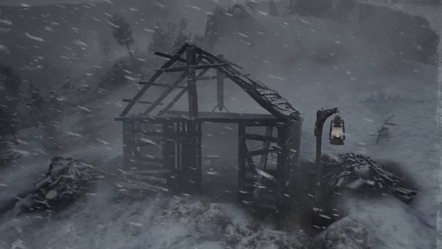 WIND SOUNDS For SLEEPING 12 Hours Version. Howling Wind 2024 & Blowing Snow. Icy Snowstorm Ambience