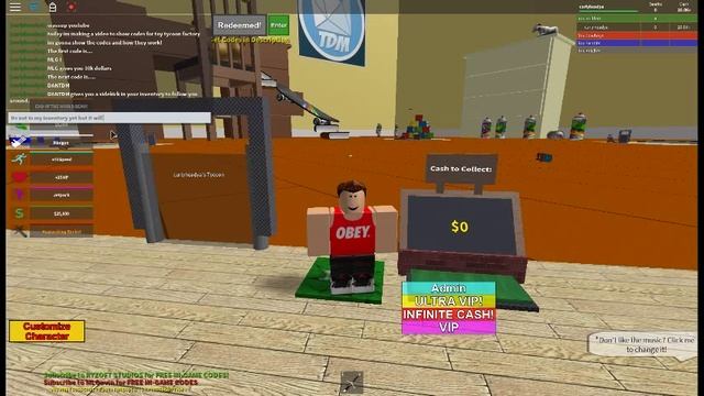 Toy factory Tycoon Codes 2016 смотреть онлайн