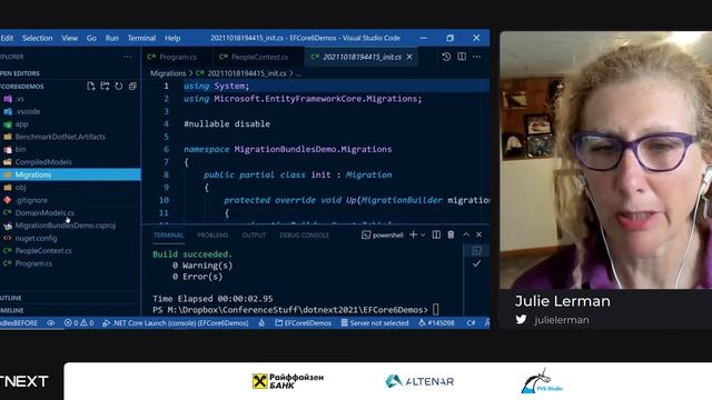 Julie Lerman — EF Core 6: Fulfilling the Bucket List смотреть онлайн