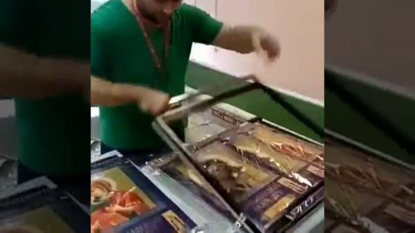 Упаковка календарей на L- запайщике Magnetic FL-600