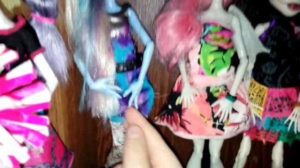 МОЯ КОЛЛЕКЦИЯ КУКОЛ МОНСТЕР ХАЙ