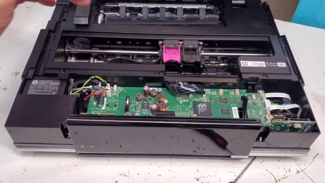 How To Take Apart HP ENVY 114 D411c Printer For Parts Or Repair 110 120 D411a