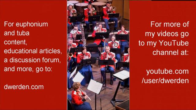 Fairest of the Fair (Sousa) Excerpts for Baritone Horn and Euphonium & Live Marine Band Performance смотреть онлайн