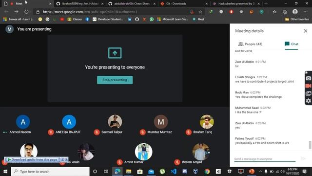 Let's commit together ft. HACKTOBERFEST смотреть онлайн